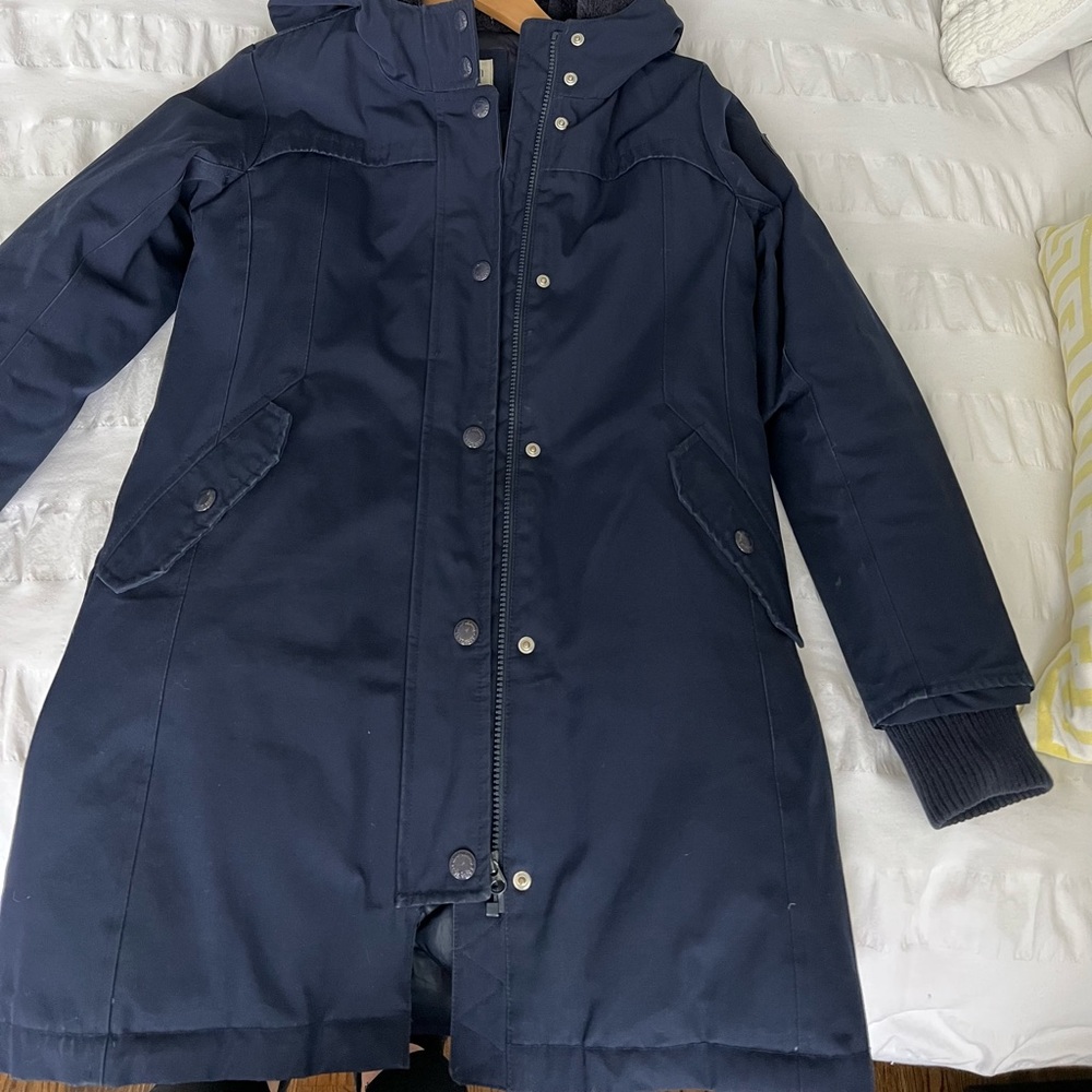 Gap Girls XXL Dark Blue Parka Coat